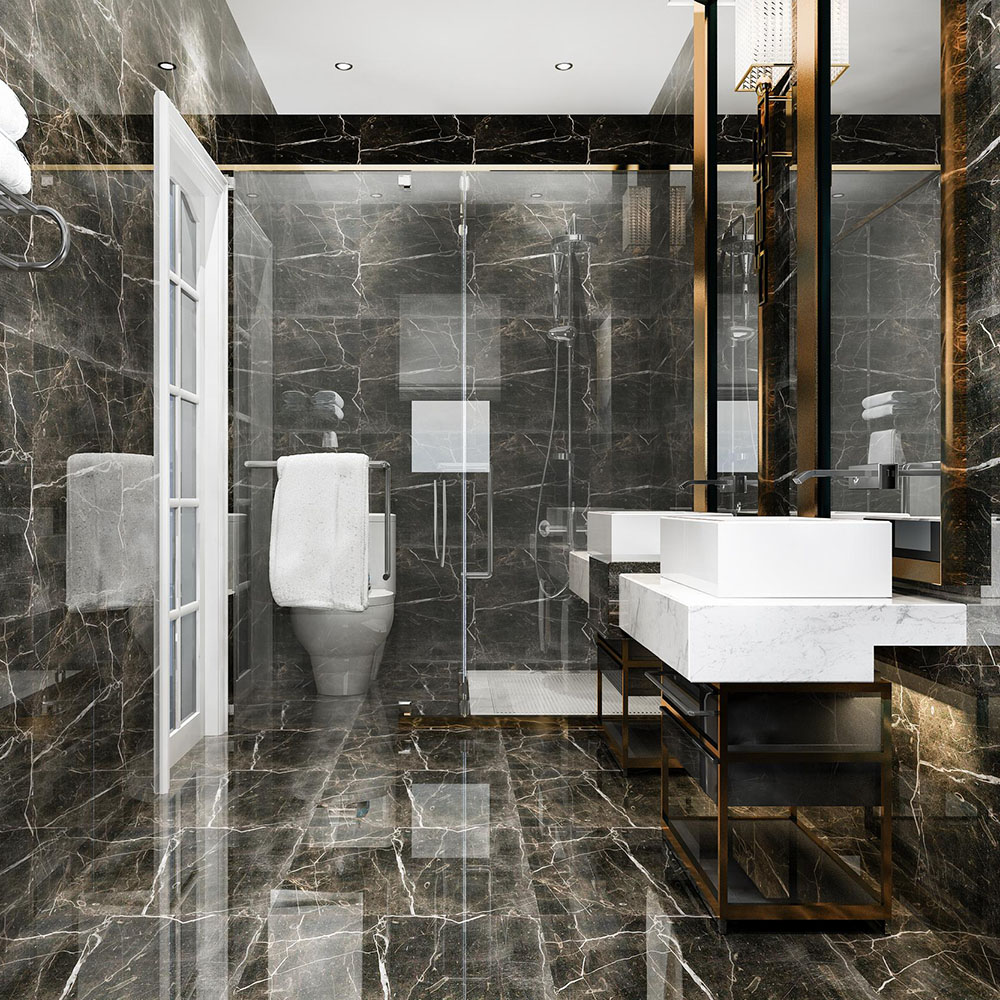 Servicios de Mármoles La Cazuela - Baño